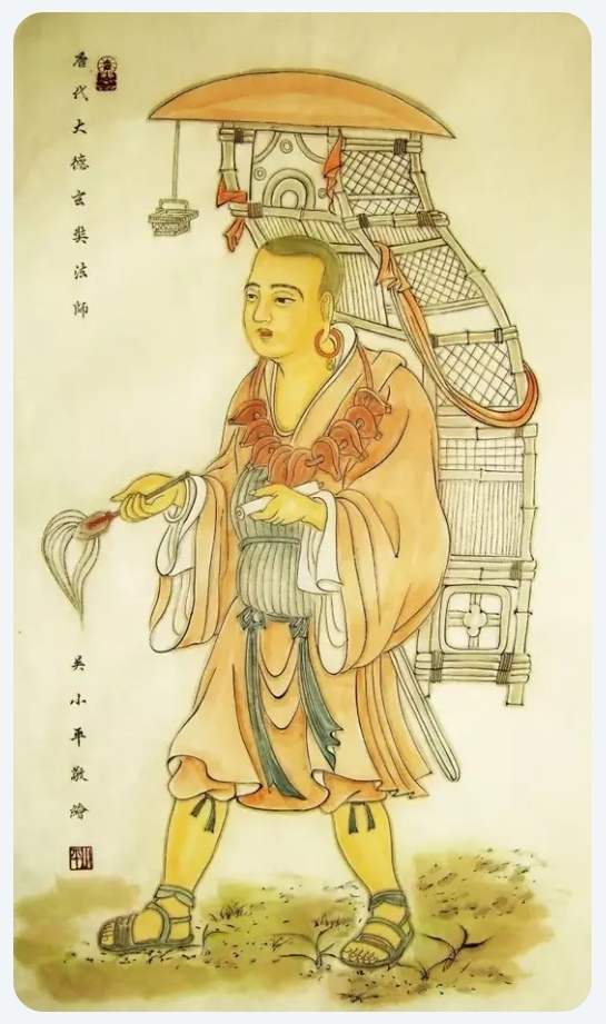 唐僧西天取经行，玄奘大师系原型